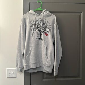 Taylor Swift Red (Taylor’s Verison) - All Too Well Gray Hoodie - size medium